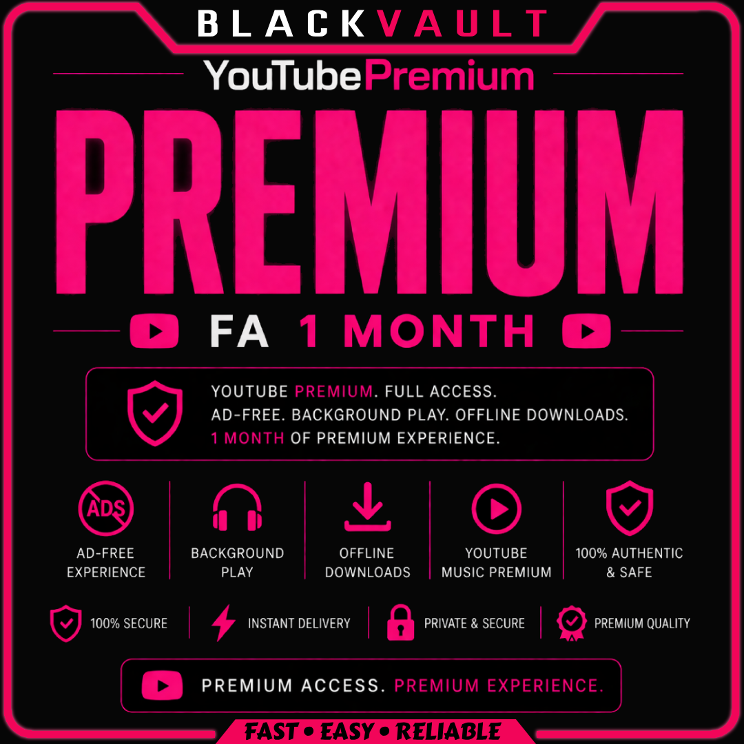 Youtube Premium FA (1 Month)