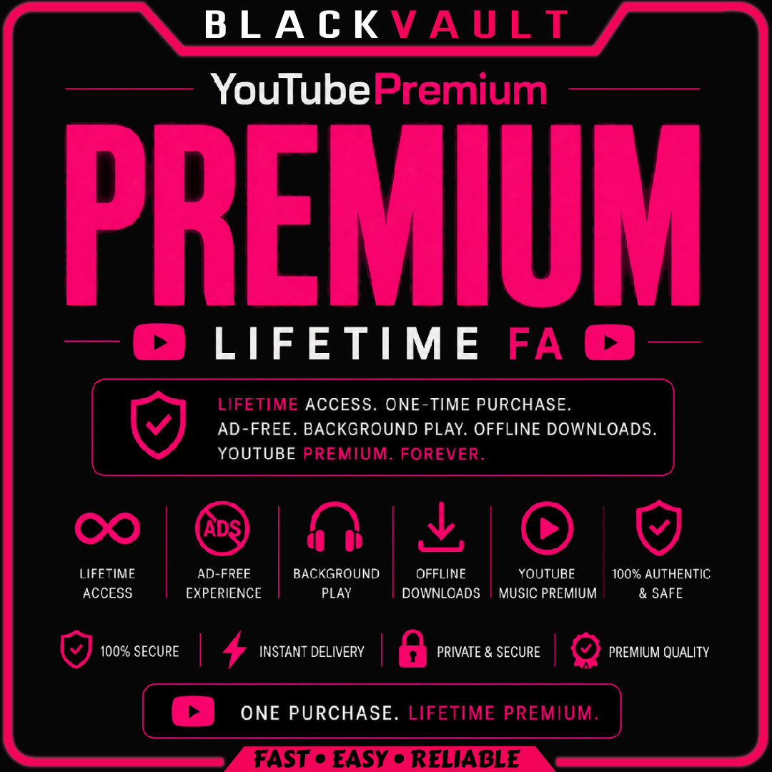 Youtube Premium Lifetime FA